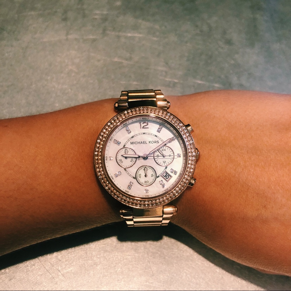 Michael Kors Rose Gold Watch